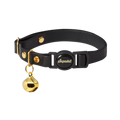 Leather Cat Collar - Black