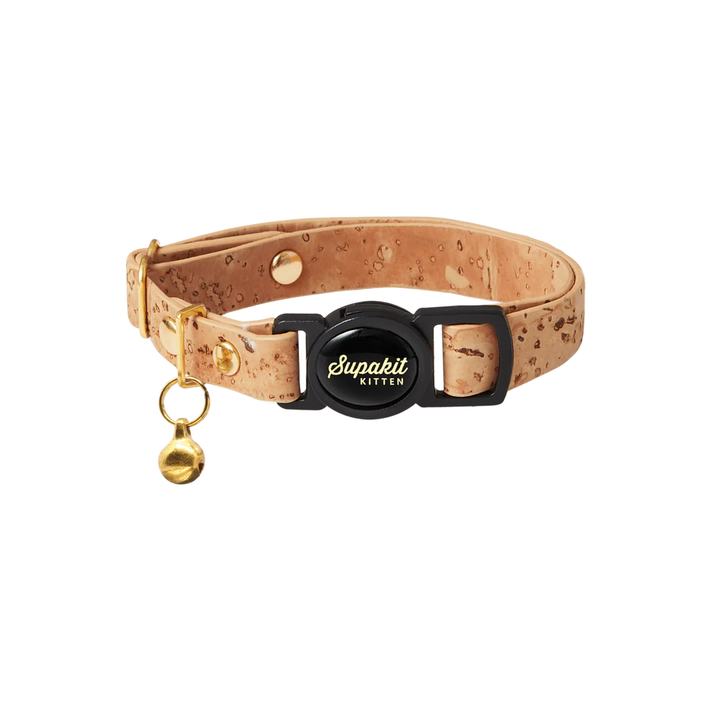Leather Cat Collar - Mint Green