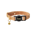 Leather Cat Collar - Rose Pink