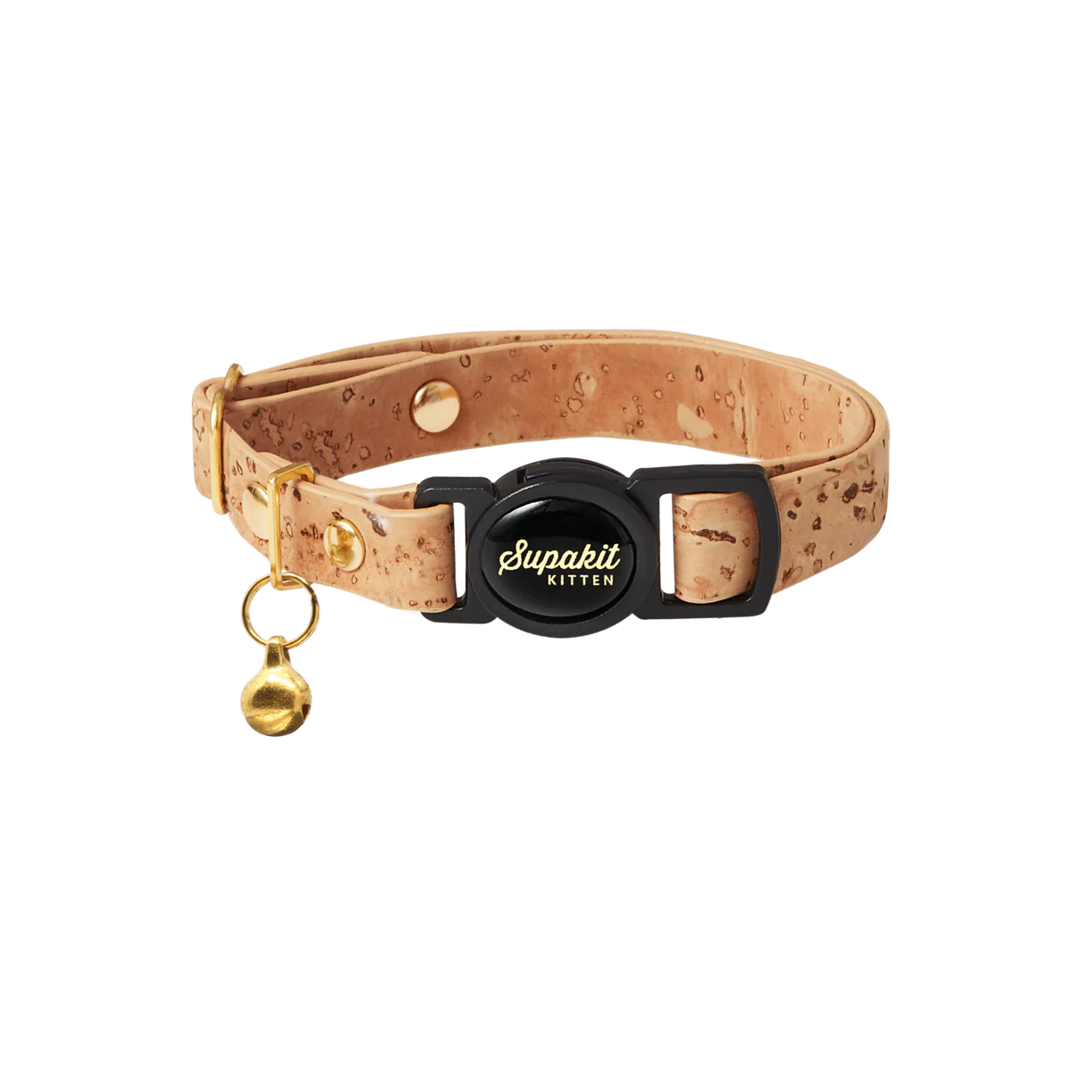 Leather Cat Collar - Rose Pink